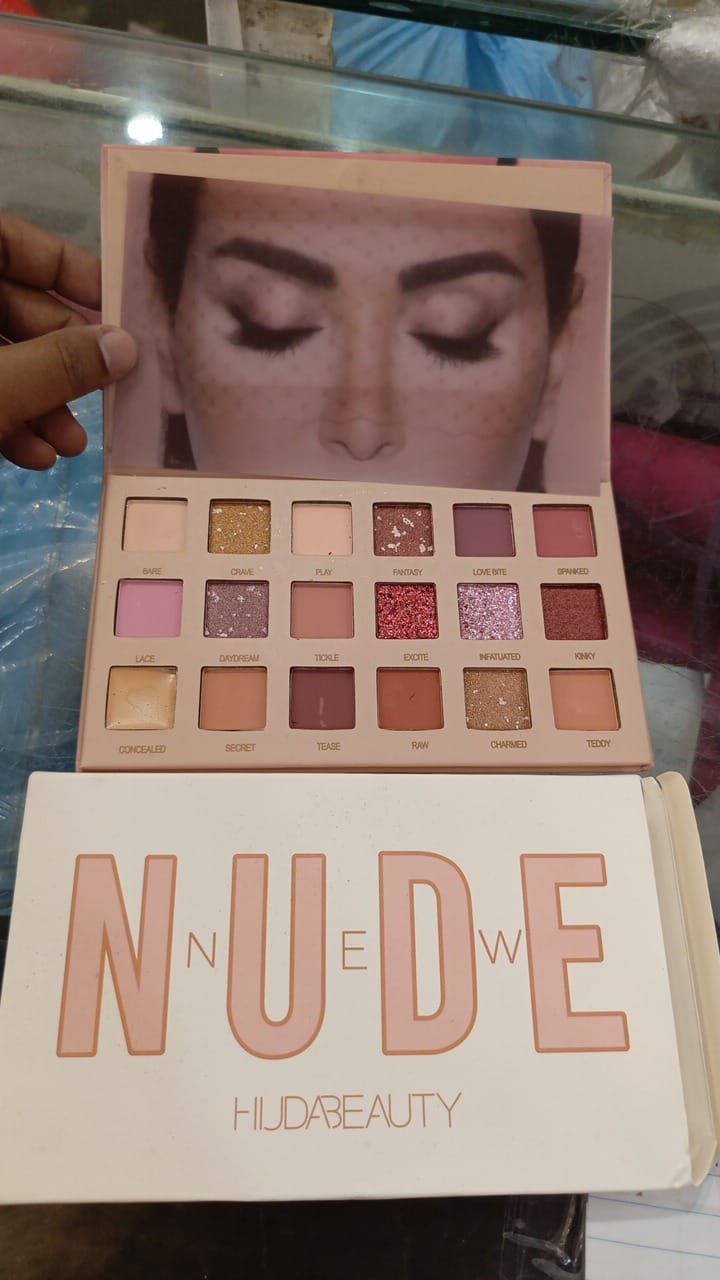 Huda Beauty Nude Eyeshadow Palette Multicolour Asan Shop